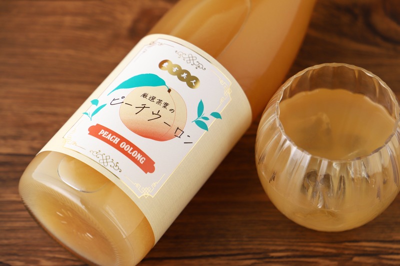 【数百酒類の茶葉から選び抜いたティーリキュール！】「厳選茶葉のピーチウーロン」販売開始