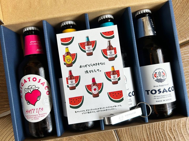 【世界に一つだけのオリジナルラベル！】高知発クラフトビール「TOSACO」の父の日ギフトが熱い