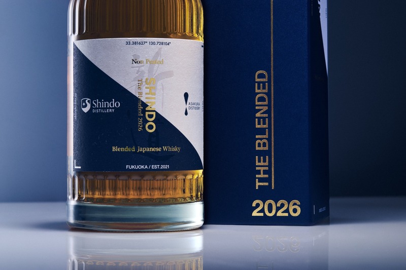 【新道蒸溜所の初ブレンデッドジャパニーズウイスキー！】「SHINDO The Blended 2026 - Non Peated」全国一斉発売
