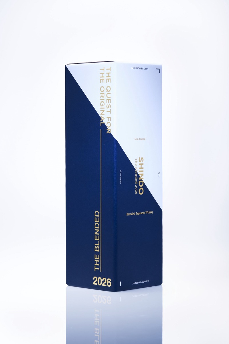 【新道蒸溜所の初ブレンデッドジャパニーズウイスキー！】「SHINDO The Blended 2026 - Non Peated」全国一斉発売