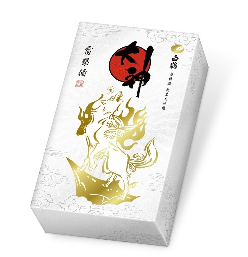 【白鶴酒造 × カプコン！】ファン必見の「白鶴 大神20周年記念日本酒セット」新発売