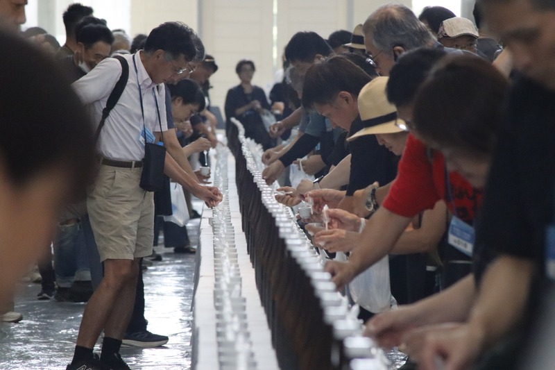 【朝日酒造が「貯蔵原酒100本のきき酒会」を開催！】タンク100本分の原酒を飲み比べる贅沢な2日間