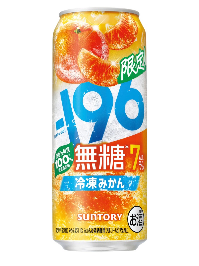 【暑い夏にぴったり！】「－１９６無糖〈フローズンマスカット〉」「－１９６無糖〈冷凍みかん〉」期間限定新発売