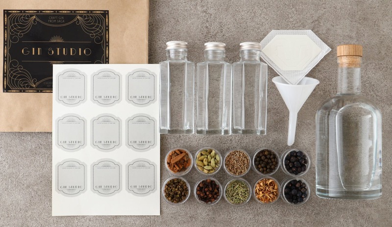 【家で自分専用のジンが作れる！】9種類の厳選素材から自由に組み合わせるジンキット「GIN-STUDIO（ジン スタジオ）」販売開始