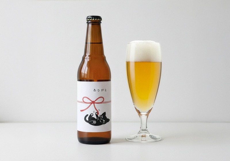 【ついに解禁！】黒猫のおきもちビール「おめでと」「ありがと」が一般販売開始
