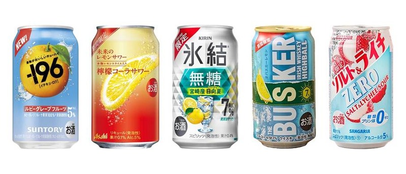【7/26～8/1】果実香る夏のチューハイやコンビニ限定ハイボールも！今週発売の注目のお酒新商品まとめ