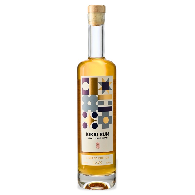 【国産黒糖 × バーボン樽熟成！静謐で瑞々しい熟成ラム】「KIKAI RUM Limited Edition しづく -Shizuku-」販売