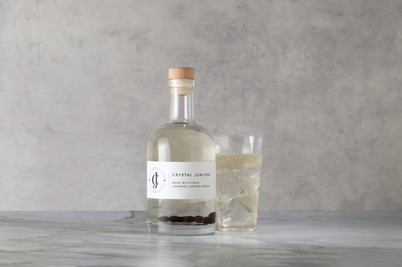【希少な国産の生ジュニパーベリーを漬け込んだクラフトジン！】「Crystal Juniper（くりすたるじゅにぱー）」500本限定で販売