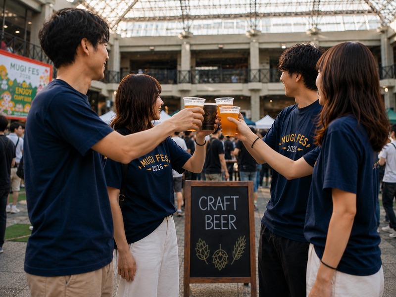 【全国から12のクラフトブルワリーが集結！】「MUGI FES 2026 大阪ベイタワー」開催