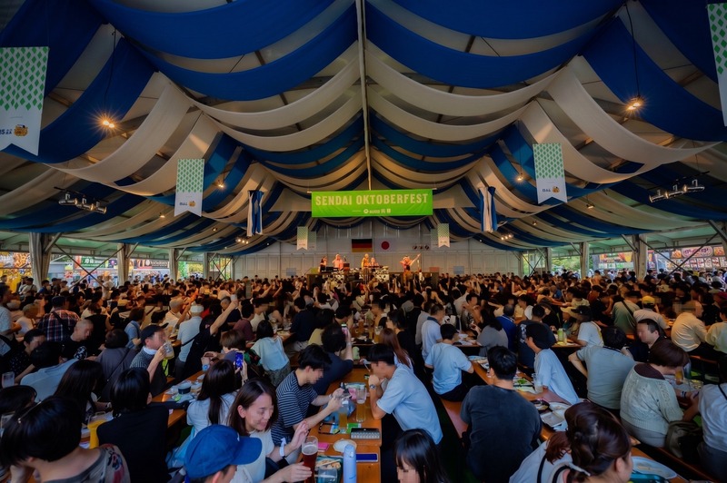 【ドイツビール&東北クラフトビールが結集！】「仙台オクトーバーフェスト2026」開催