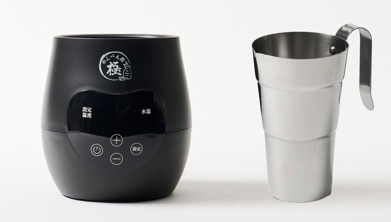 【累計5万台以上の販売「のんべえ横丁」の上位モデル！】電気酒燗器「のんべえ横丁 極」登場