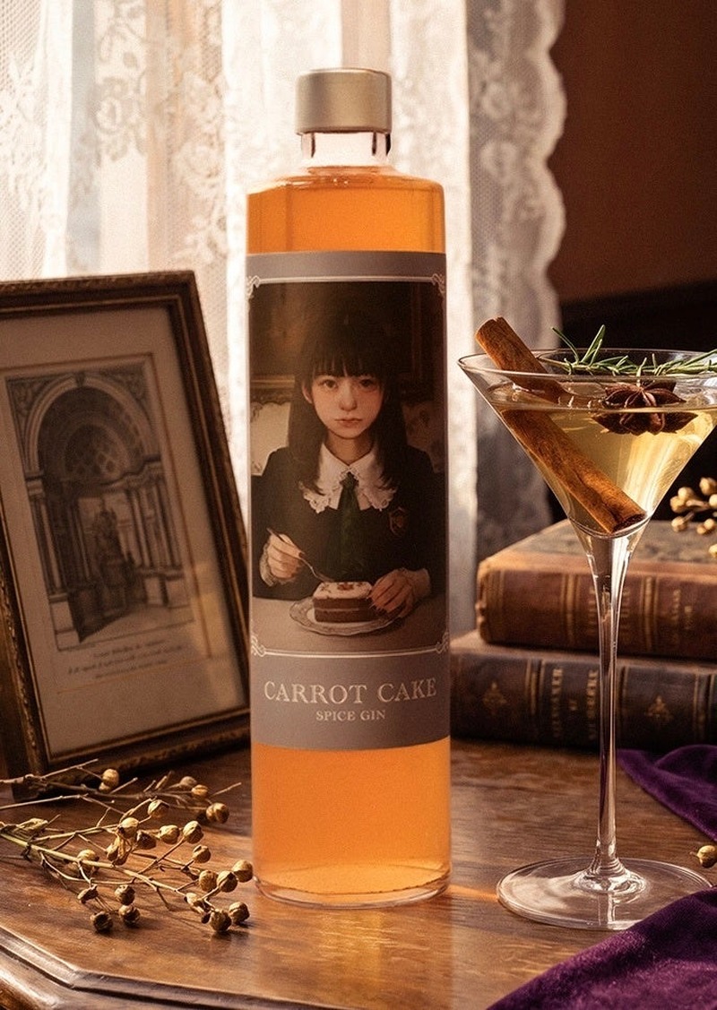 【飲めるキャロットケーキ！】新発想のクラフトジン「CARROT CAKE SPICE GIN（キャロットケーキ スパイスジン）」発売