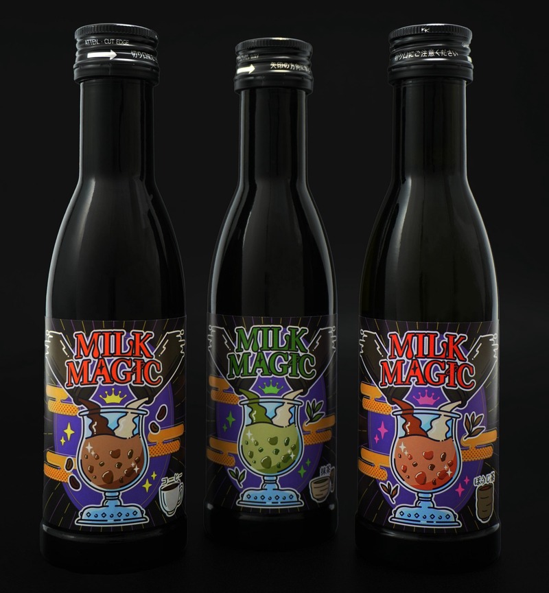 【牛乳で割るとゼリーになる！？】「MILKMAGIC ほうじ茶 / 抹茶 / コーヒー」新発売