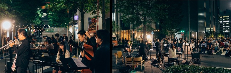 【飲み歩き × フードマーケット × ミュージックフェス！】街歩きイベント「兜町夜市」開催
