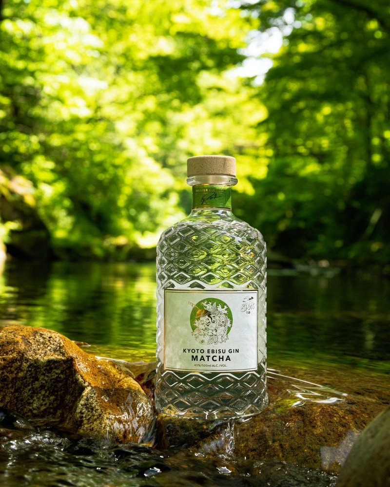 【世界3大品評会で金賞！】最高級抹茶ジン「SiCX京都EBISU GIN ”MATCHA”」新発売