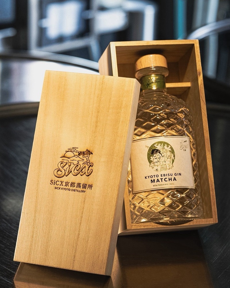 【世界3大品評会で金賞！】最高級抹茶ジン「SiCX京都EBISU GIN ”MATCHA”」新発売