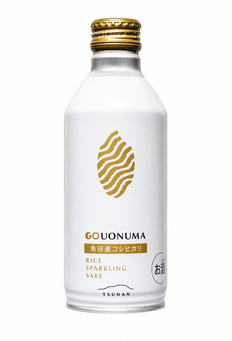 【魚沼産コシヒカリ100%の日本酒スパークリング！】「GO UONUMA SPARKLING（ゴー ウオヌマ スパークリング）」先行発売
