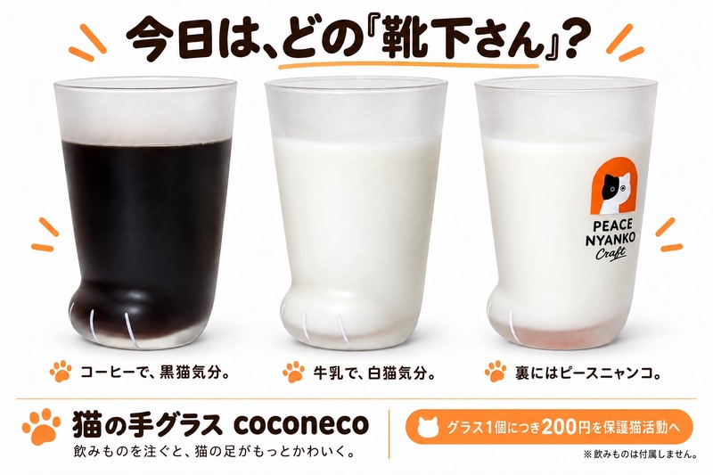 【保護猫支援のクラフトビール！】白猫・黒猫の「ピースニャンコクラフト第2弾」が登場