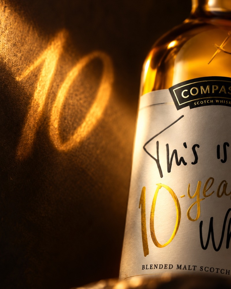 【真の10年熟成ブレンデッドウイスキー！】限定ボトル「THIS IS A 10-YEAR-OLD WHISKY」発売