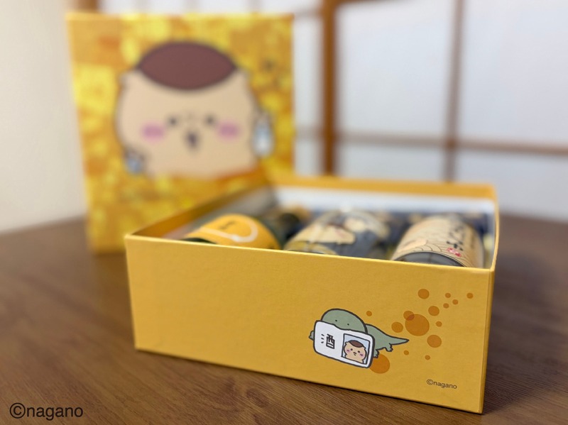 【くりまんじゅう好き必見！】「ちいかわ 日本酒とお出汁のだし割りセット」予約開始