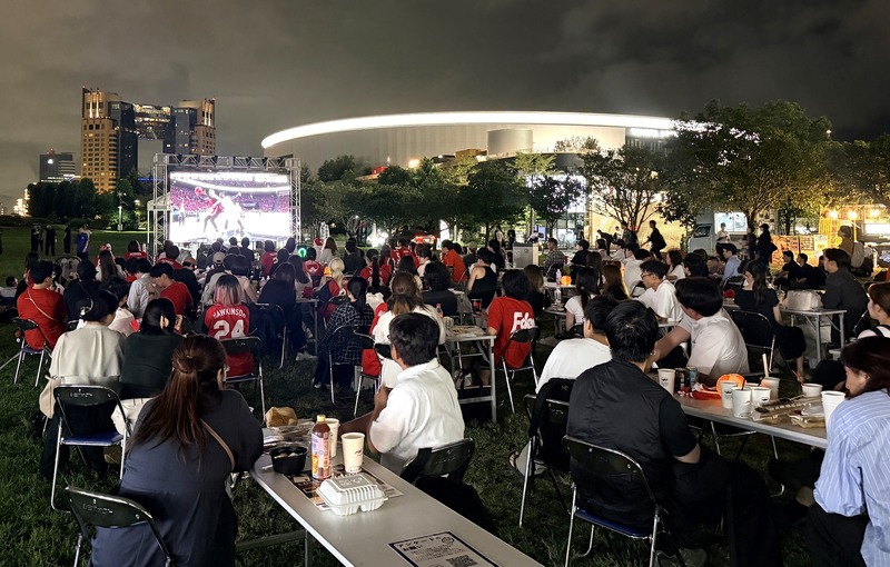 【クラフトビール × 音楽 × スポーツ！】非日常空間が広がる「AOMI Beer Garden」開催