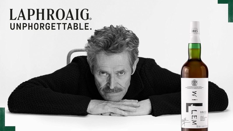 【俳優ウィレム・デフォーとコラボした1本！】「ラフロイグ 14年 WILLEM DAFOE」限定発売