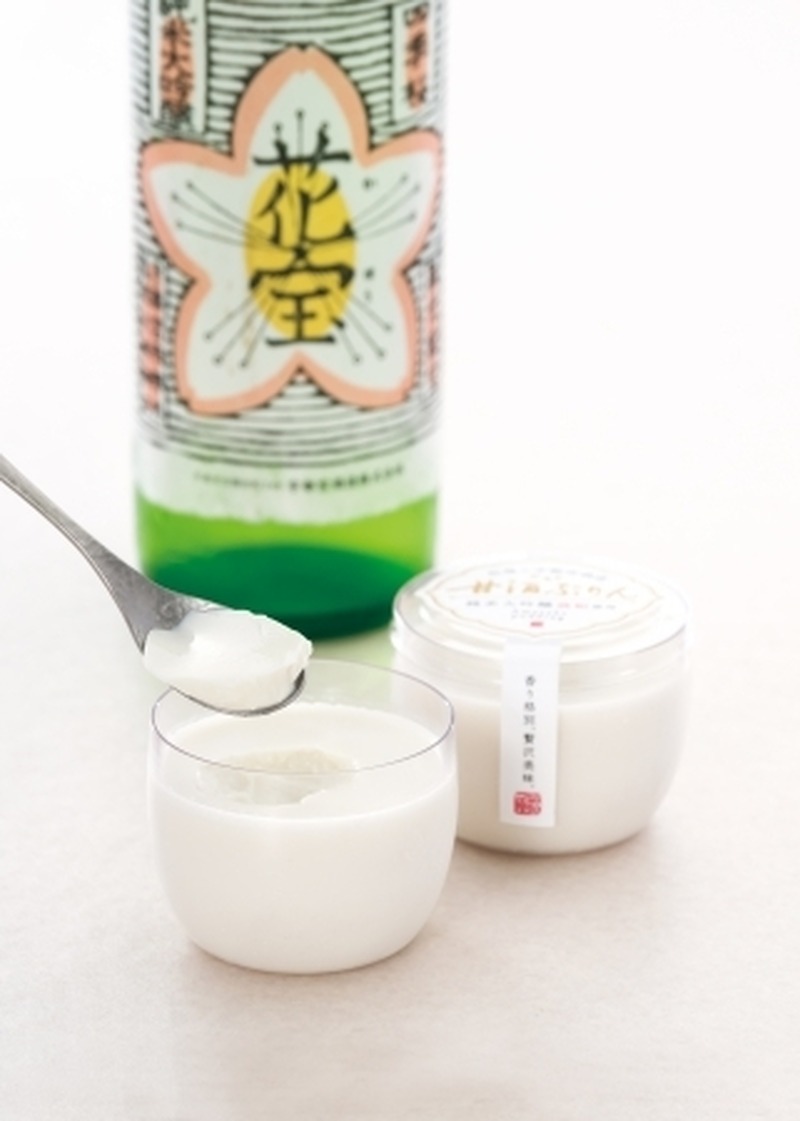 純米大吟醸の酒粕を使用した「甘酒ぷりん」で夏を乗り切ろう！