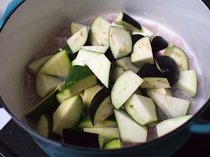 日本酒に合う！お袋の味おつまみ「夏野菜の味噌炊き」