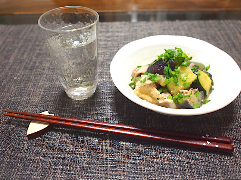 日本酒に合う！お袋の味おつまみ「夏野菜の味噌炊き」
