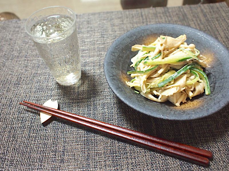 病みつき食感！酒のアテにぴったり「シャキシャきのこ」