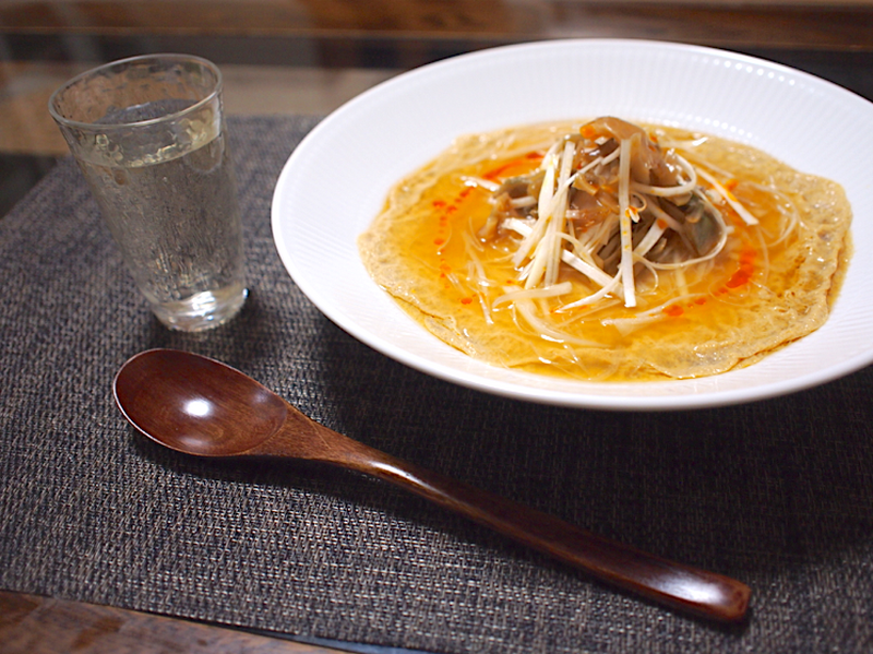 レンジで作る！なんちゃって茶碗蒸し「中華風蒸し卵」