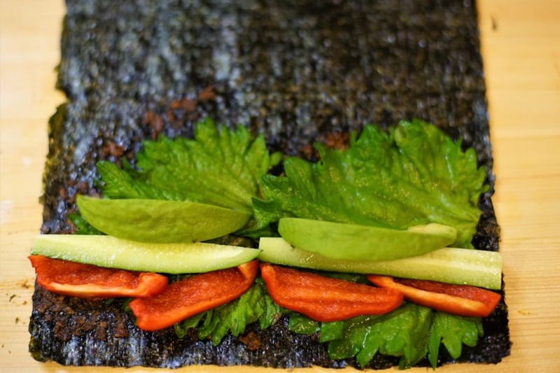 ダイエット中にオススメ！罪悪感ゼロ！「がっつり野菜寿司」