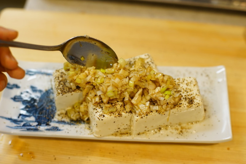 ５分で簡単！箸が止まらない！やみつき無限豆腐