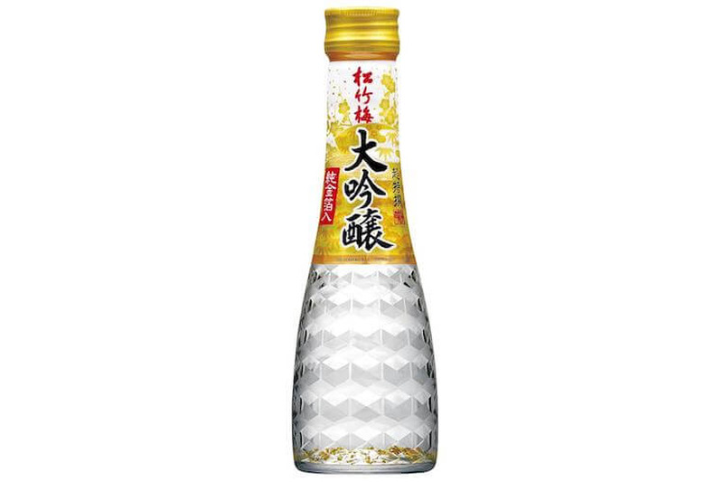 宝酒造から金箔入りの日本酒「超特撰松竹梅＜大吟醸＞純金箔入」が期間限定で登場！