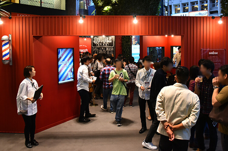 東京で話題となったデュワーズ「BARBER BAR」が10月21日・22日に大阪で開催