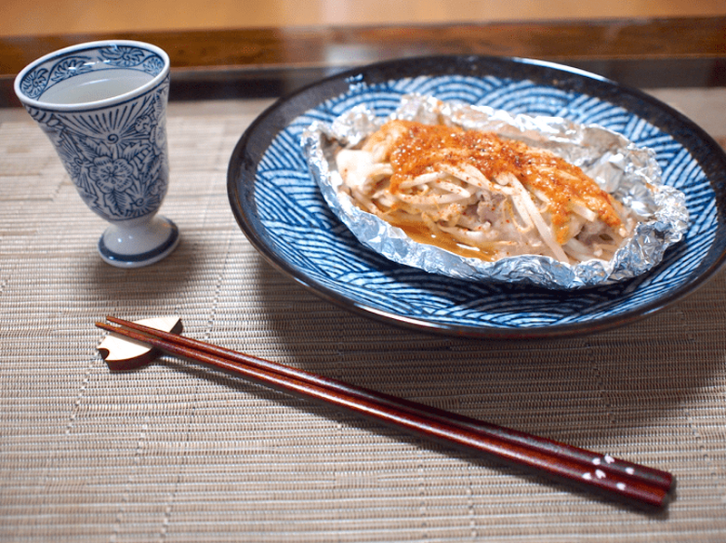 ピリッとこっくり味がたまらない「辛味噌の豚バラ蒸し」