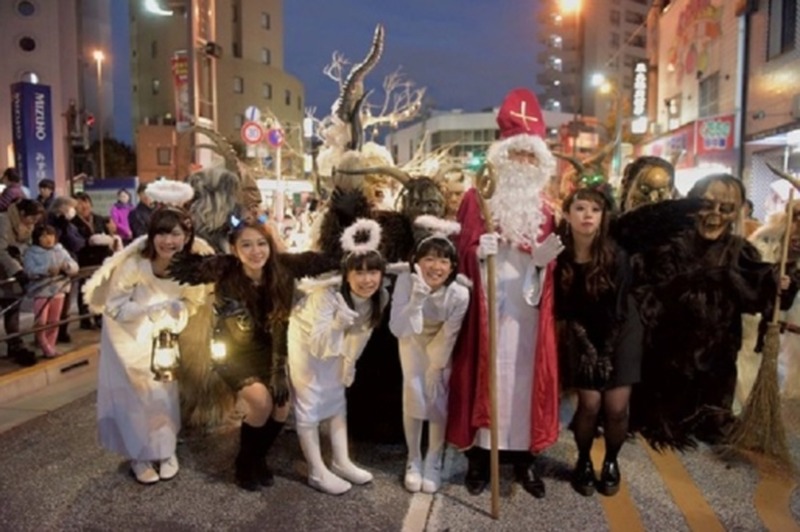 ヨーロッパの奇祭！悪魔の格好に扮して街を歩く 「クランプスパレード」が東京・板橋で開催