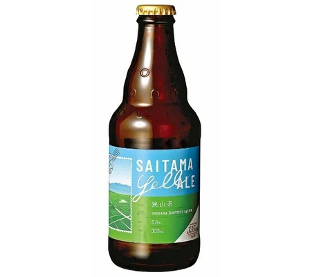 お茶の香り広がる一杯！コエドブルワリーとヤオコーが作る埼玉応援ビール 画像