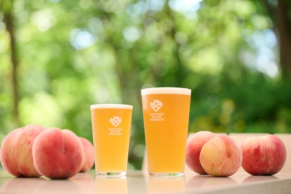 【ビールにぴったりな桃「まどか」を贅沢に使用！】季節限定クラフトビール「桃ビール2025」数量限定販売 画像