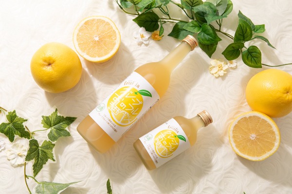 【果汁40%のリキュール！】贅沢に果実を使ったリッチなお酒「國盛　フルリア　グレープフルーツのお酒」新発売 画像