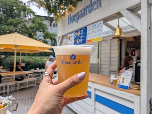 【レポート】渋谷でベルギー気分！ヒューガルデンの期間限定ビアスタンドに行ってきた 画像