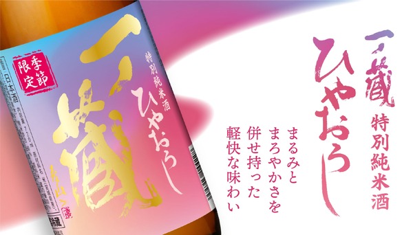 【厳しい残暑が続く今にぴったり！】軽やかな味わいの秋酒「一ノ蔵 特別純米酒ひやおろし」発売 画像