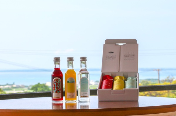 【飲むアロマのようなシロップと人気銘柄の3本セット！】八重泉酒造×菓子ブランド・romi-unieの「Paysage」発売 画像