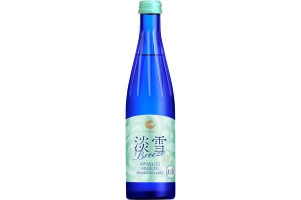 【そよ風が吹き抜けるようなスパークリング日本酒！】「白鶴 淡雪ブリーズ スパークリング 300ml」新発売 画像