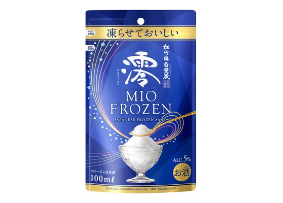 【新感覚のフローズン日本酒！】