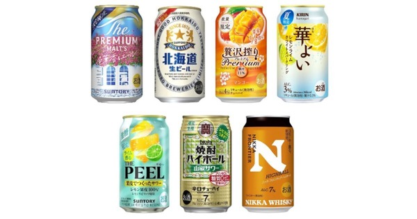【7/12～7/18】夏の限定ビールや芳醇マンゴー、スモーキーハイボールも！今週発売の注目のお酒新商品まとめ 画像