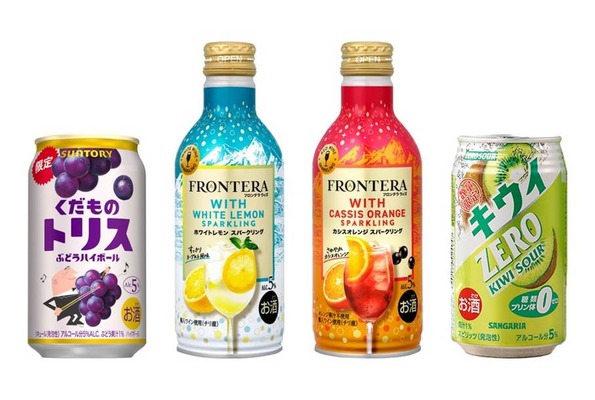 【8/23～8/29】ワインベースの華やかスパークリングも登場！今週発売の注目のお酒新商品まとめ 画像
