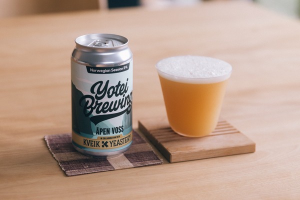 【ノルウェーの酵母メーカーと協力！】クラフトビール「ÅPEN VOSS（オーペンヴォス）Norwegian Session IPA」限定発売 画像