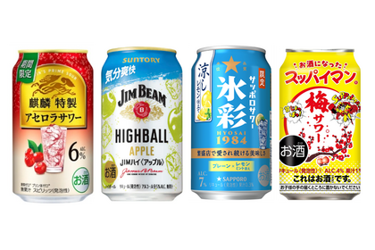 【7/20～7/26】夏の乾杯を彩る新作勢ぞろい！今週発売の注目のお酒新商品まとめ 画像