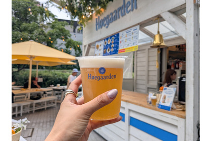 【レポート】渋谷でベルギー気分！ヒューガルデンの期間限定ビアスタンドに行ってきた 画像